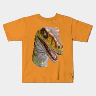 Velociraptor looking for dinner Kids T-Shirt